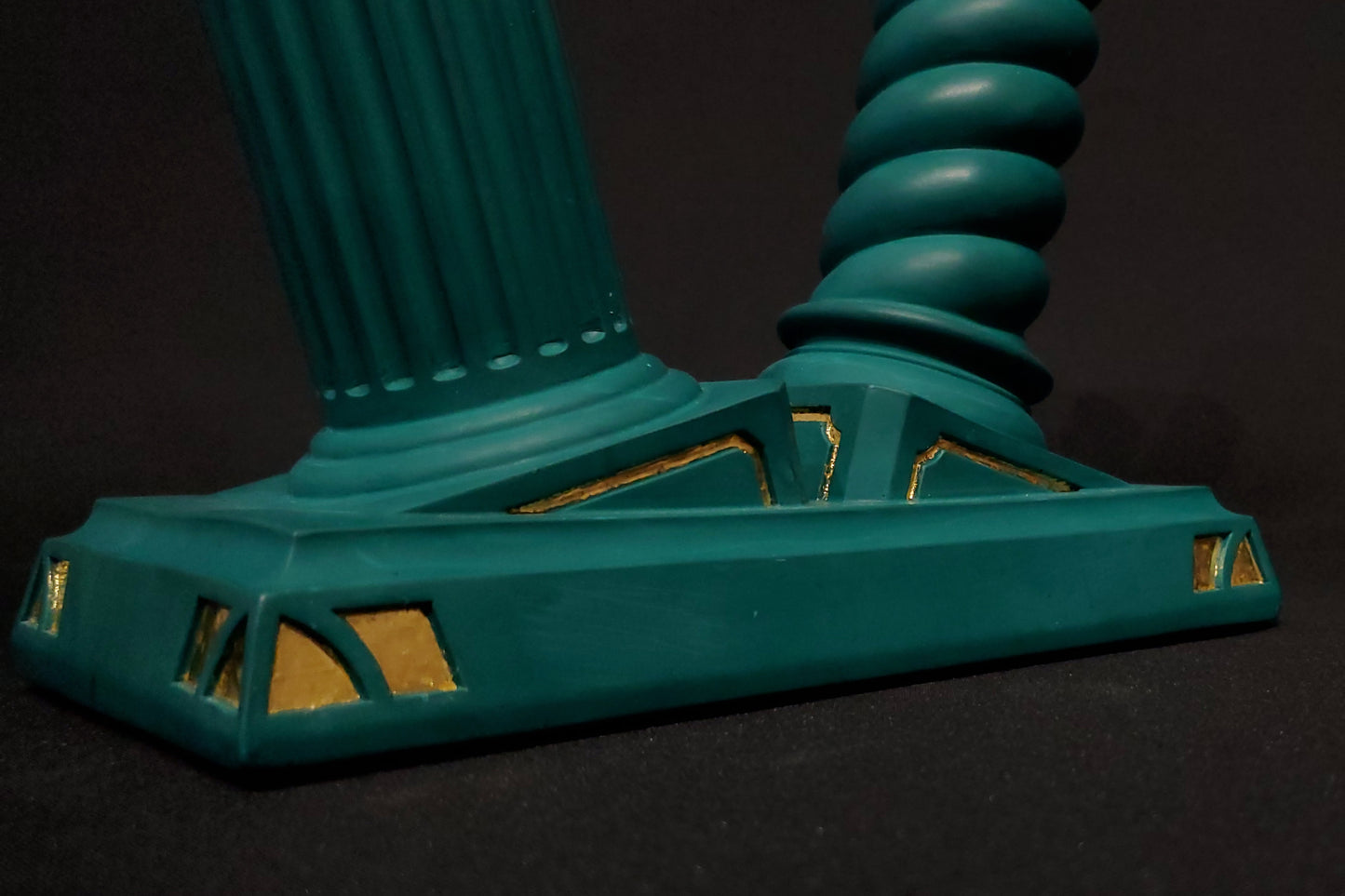 Handschuhhalter - Grün mit Gold(24K) | Limitiert