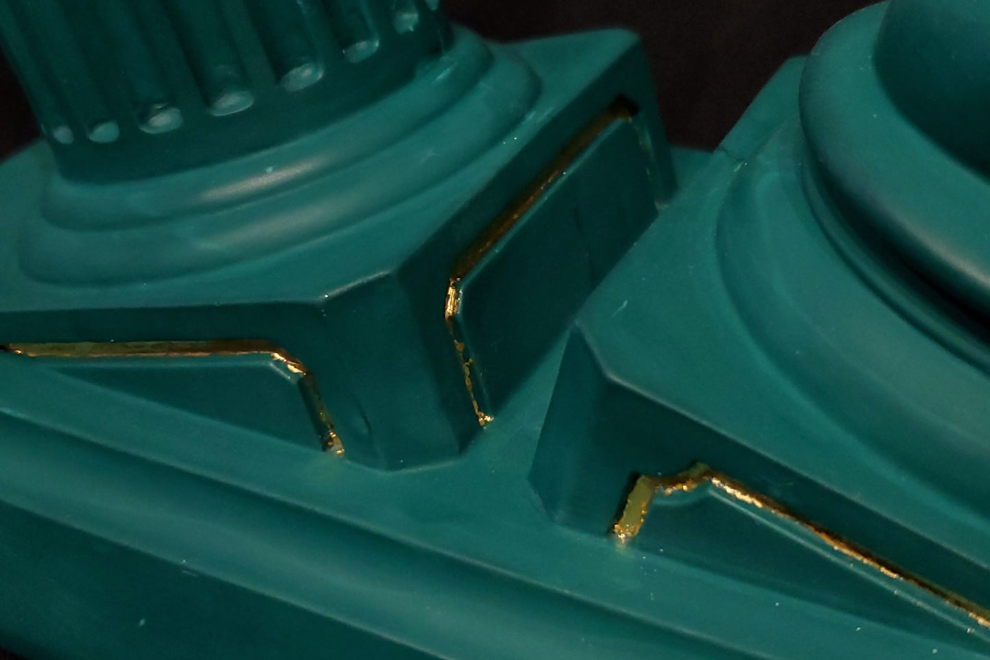 Handschuhhalter - Grün mit Gold(24K) | Limitiert