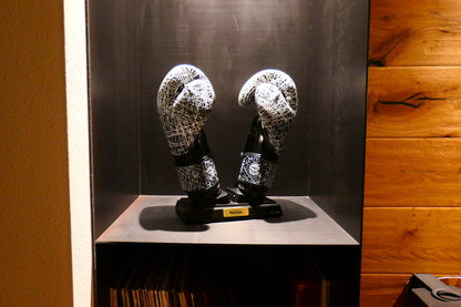 Handschuhhalter - Schwarz