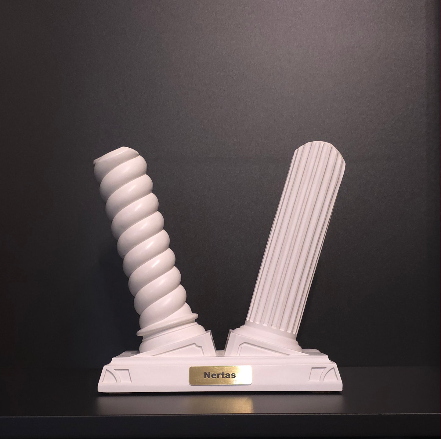 Handschuhhalter - Weiß